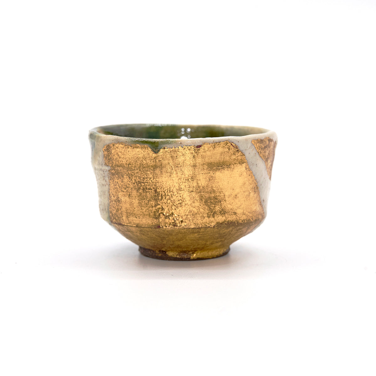 菱田賢治 金彩志野織部釉酒杯 HSDGN046P – 白白庵（PAKUPAKUAN）