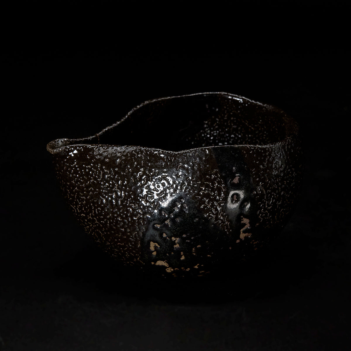 ☆追加掲載☆《恋する酒呑童子2026》富田啓之 黒釉ボウル片口