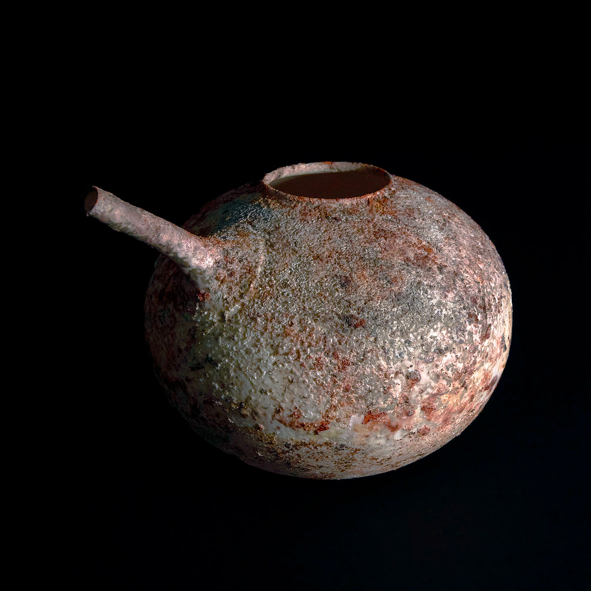 期間限定】《鳳凰ノ卵 Ⅱ》松本治幸 白磁窯変注器 HRYESK010 – 白白庵