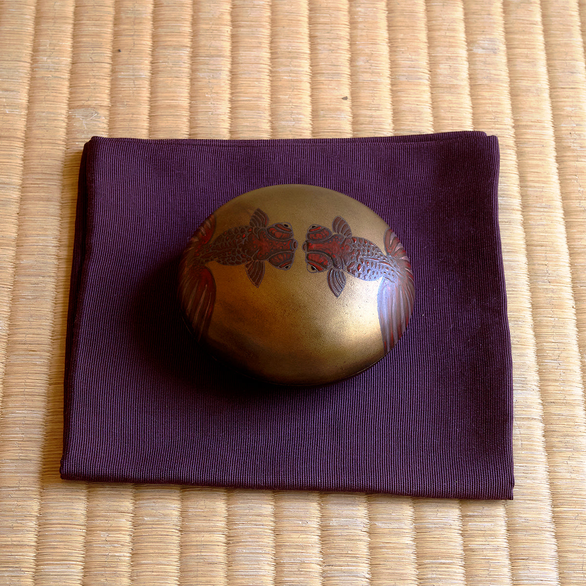 色英一 香合（蛤） 双魚 TEITI013P – 白白庵（PAKUPAKUAN）