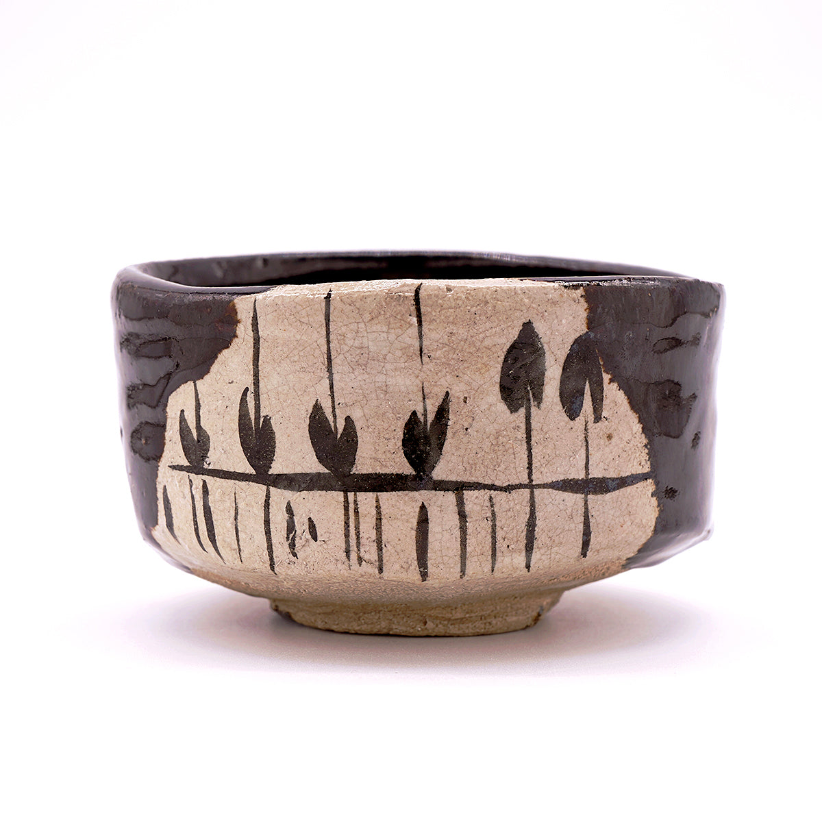 寺田鉄平 黒織部茶盌 TRDTB114 – 白白庵（PAKUPAKUAN）