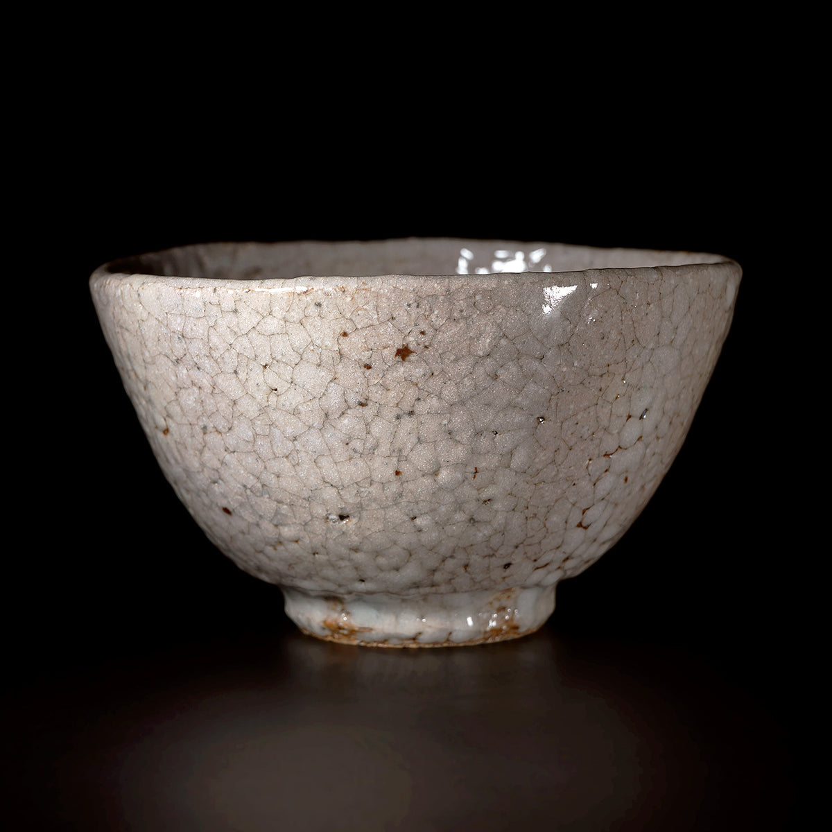 期間限定】《Life with the Bloom》伊藤千穂 利休白茶碗 ITCBTB001