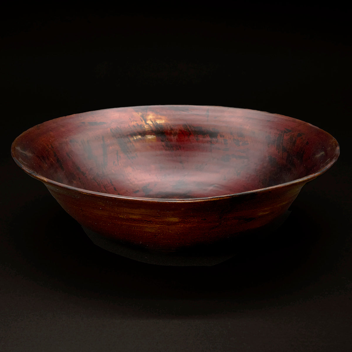 菱田賢治 白檀塗陶漆大鉢 HSDPL006P – 白白庵（PAKUPAKUAN）