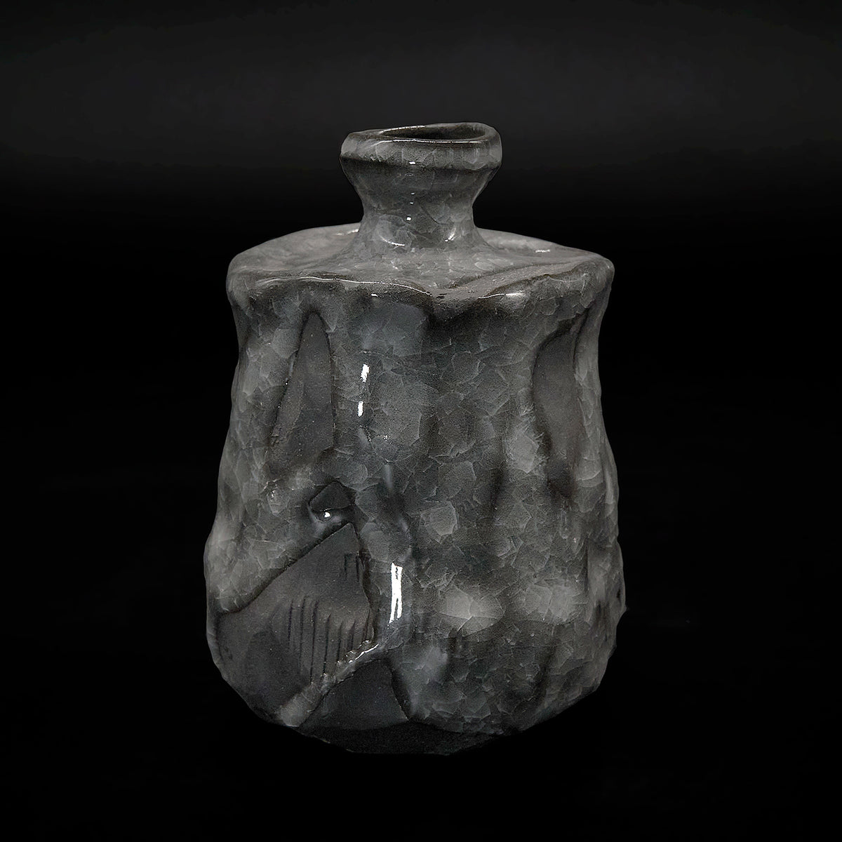 期間限定】《恋する酒呑童子2026》穂高隆児 薄氷徳利 HDKRSK001 – 白白