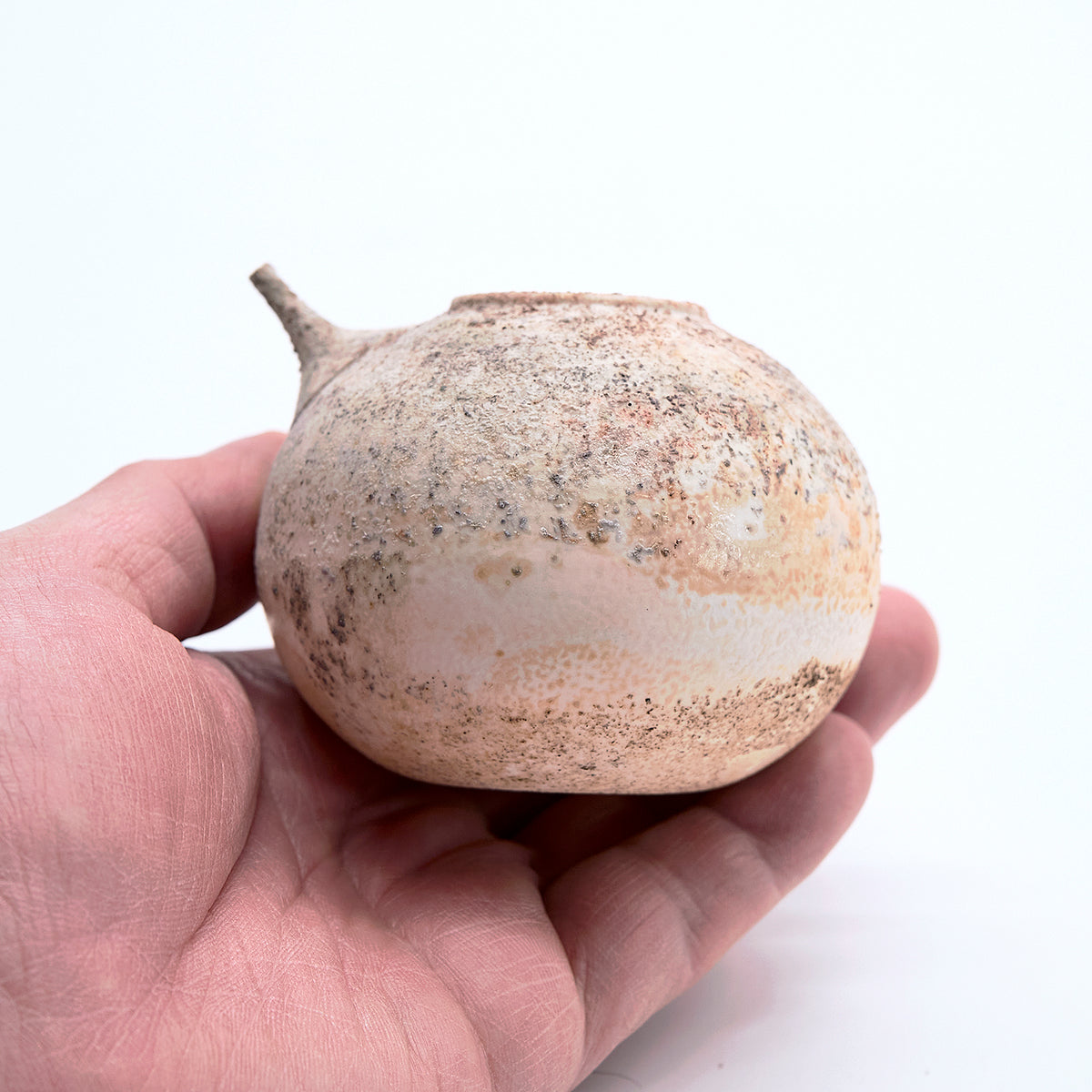 期間限定】《鳳凰ノ卵 Ⅱ》松本治幸 白磁窯変注器 HRYESK012 – 白白庵