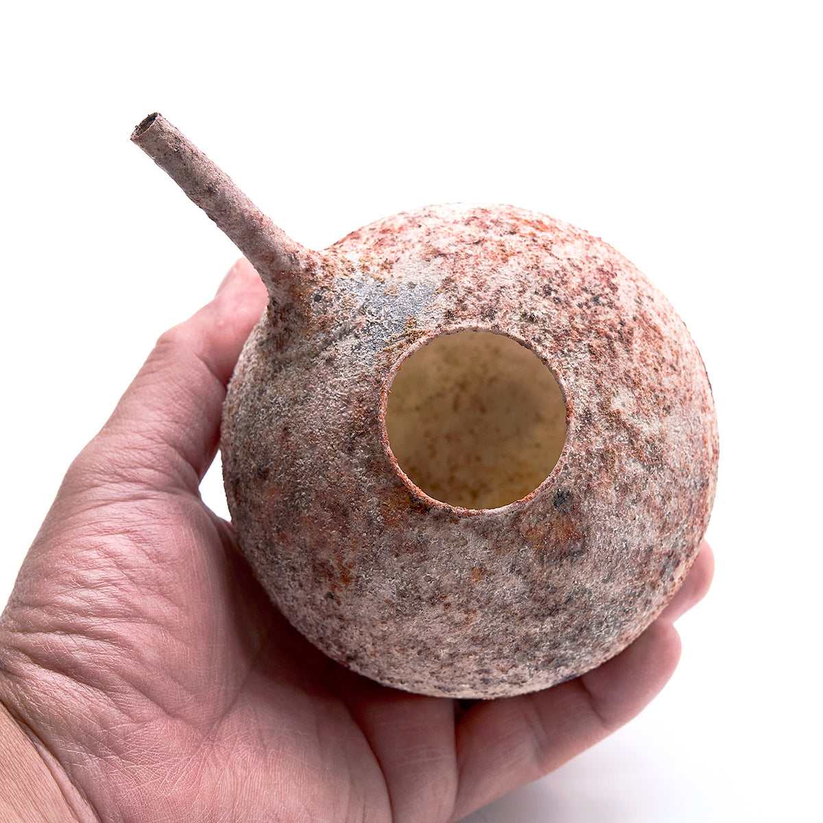 期間限定】《鳳凰ノ卵 Ⅱ》松本治幸 白磁窯変注器 HRYESK010 – 白白庵