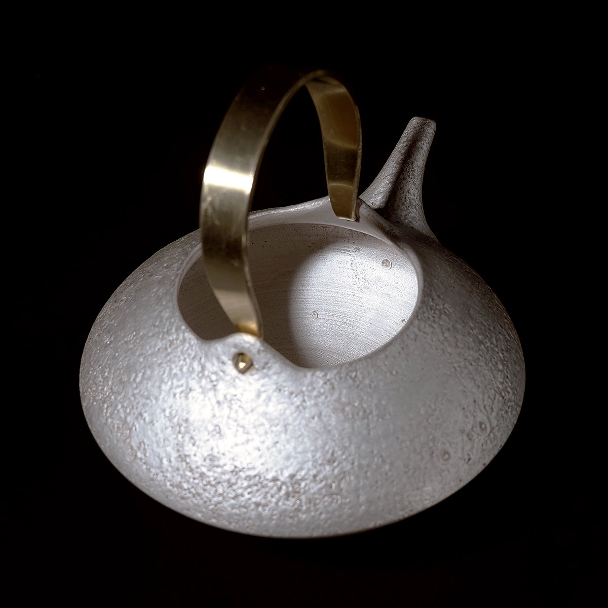 野田里美 銀彩 酒器 NODSK014P – 白白庵（PAKUPAKUAN）