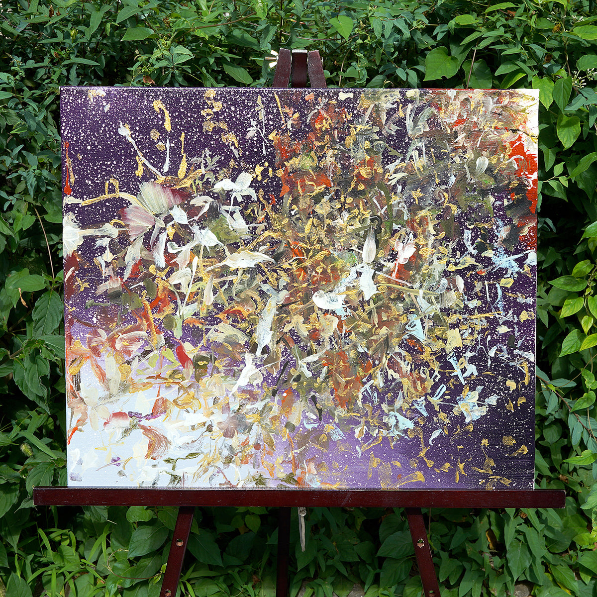 2192様感謝‼️秋‼️真作『天使』佐藤美江子 赤いドレスの天使 油彩