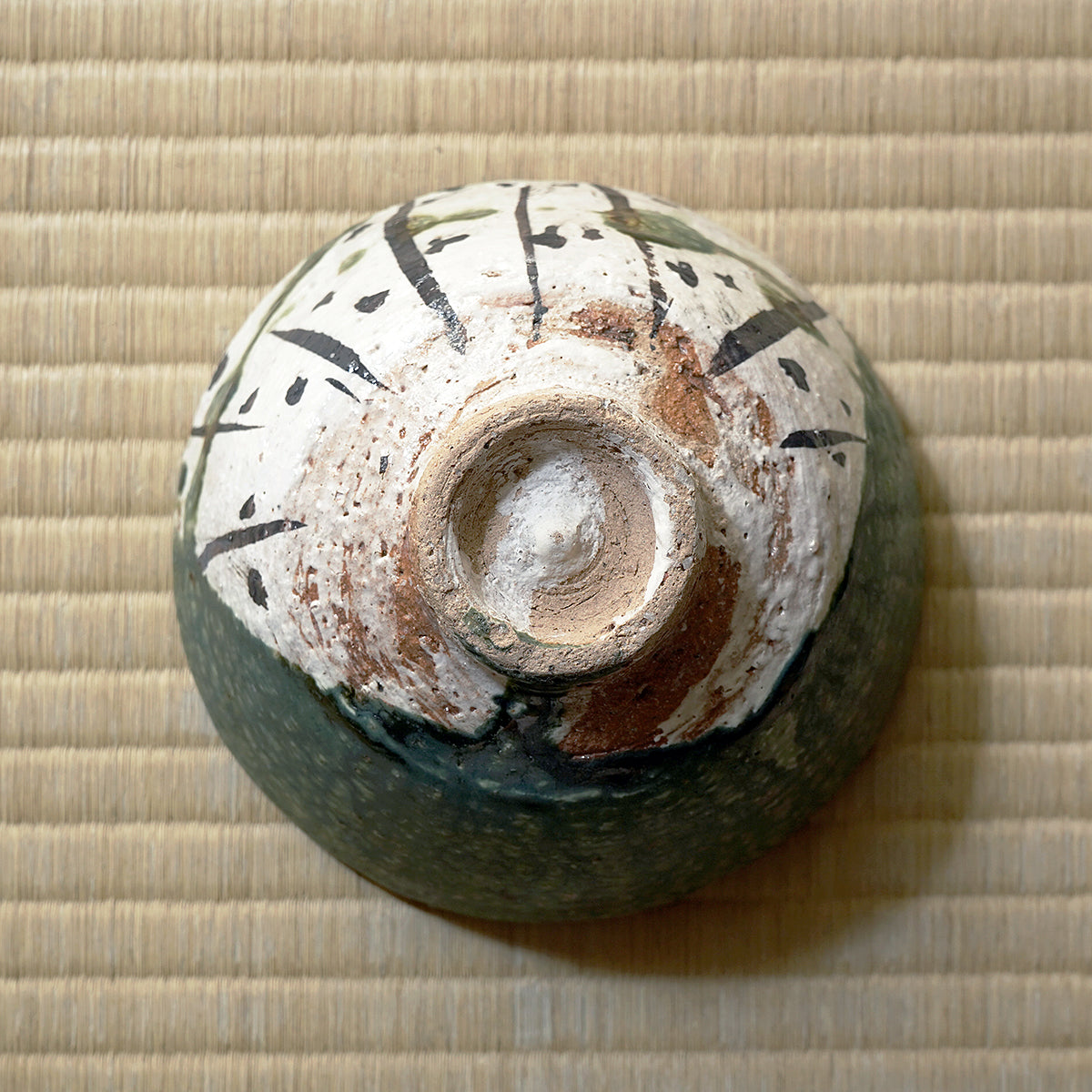 谷本洋　伊賀オリベ茶盌　TMYTB007P