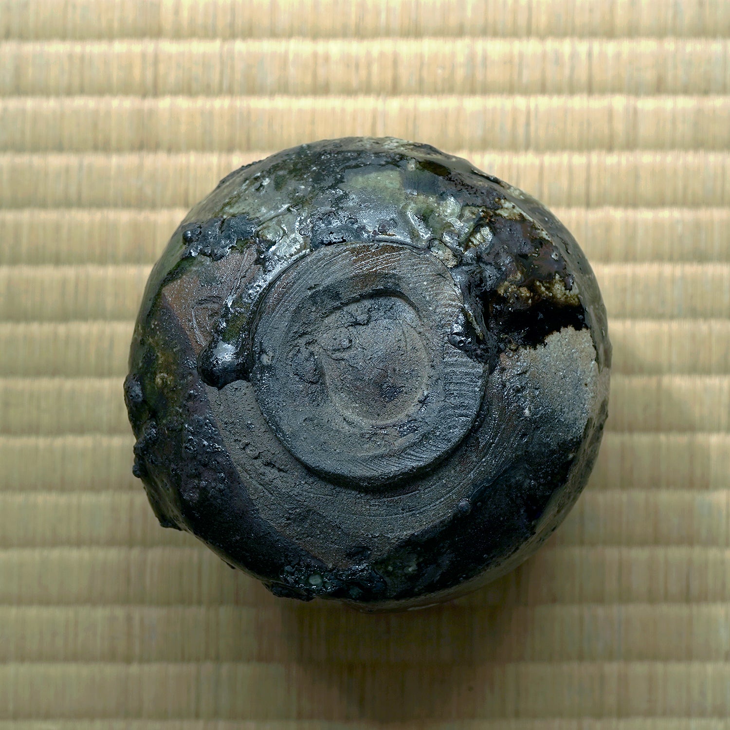 篠原希　信楽引出黒茶碗　SHNTB022P