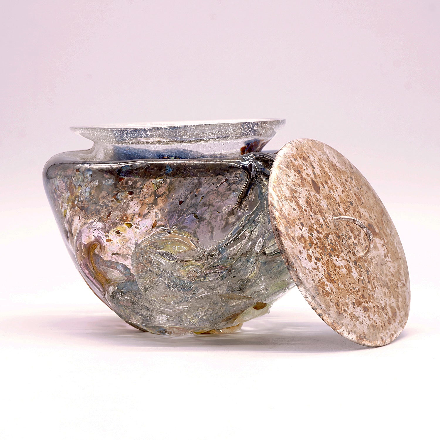 奥島圭二　玻璃水指　OKKTI004P