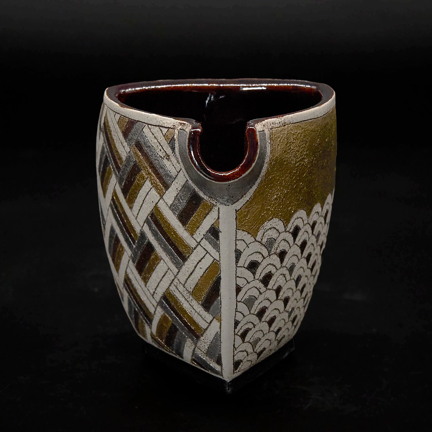 期間限定】《恋する酒呑童子2026》伊藤千穂 「煌」三角片口 ITCRSK004