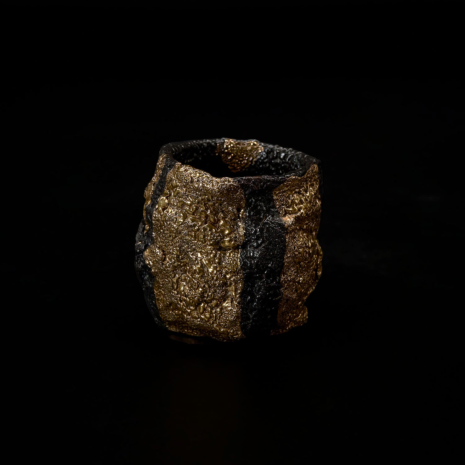 ☆追加掲載☆《恋する酒呑童子2026》富田啓之 金彩掛分刳抜ぐい呑