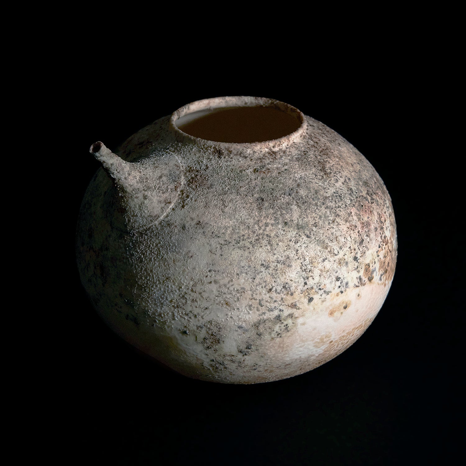 期間限定】《鳳凰ノ卵 Ⅱ》松本治幸 白磁窯変注器 HRYESK012 – 白白庵