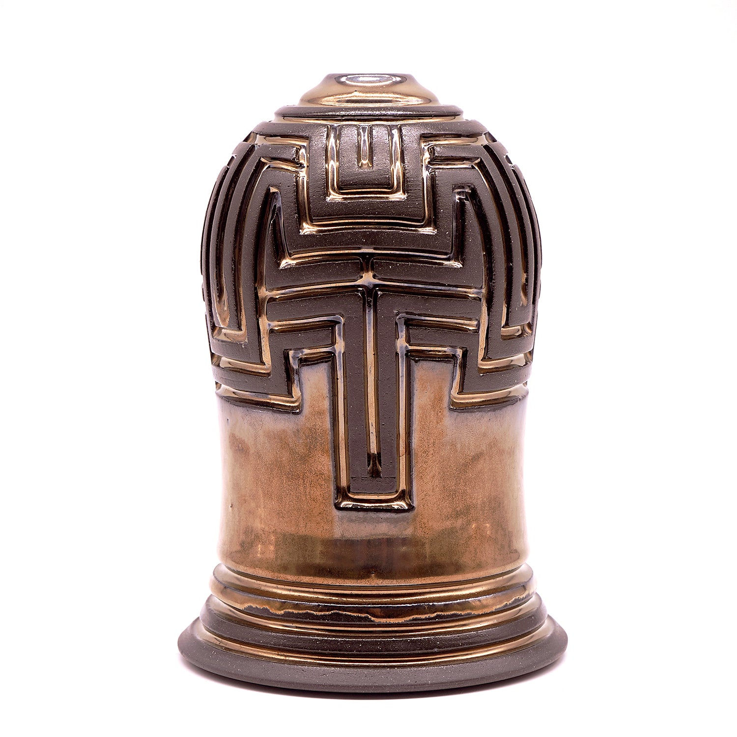 金理有　赫彩線刻花器　KIMFV005P