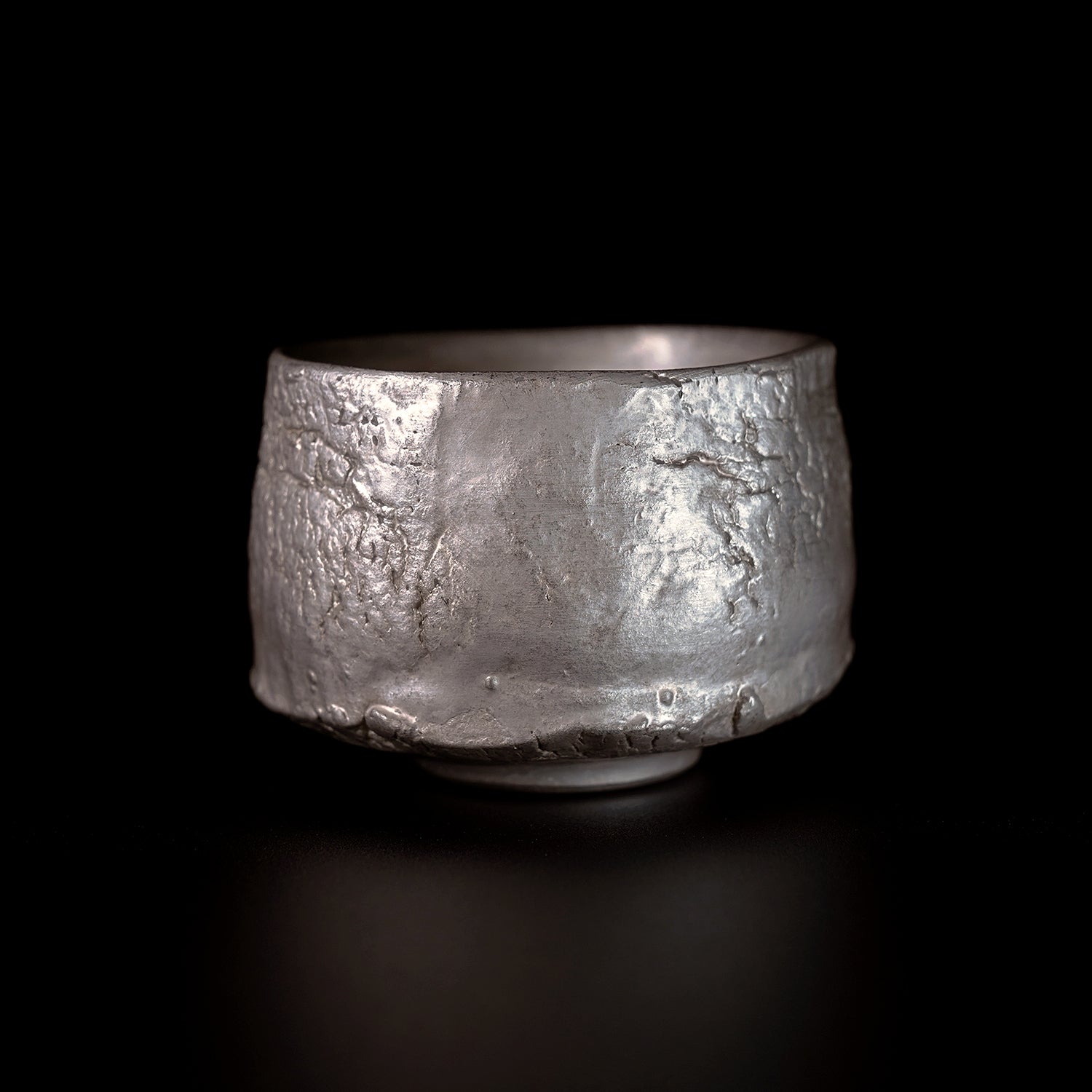 野田里美 銀樹 ぐい呑み NODGN014 – 白白庵（PAKUPAKUAN）