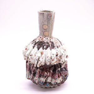 木ノ戸久仁子 稀晶石花器 KNKFV035P – 白白庵（PAKUPAKUAN）