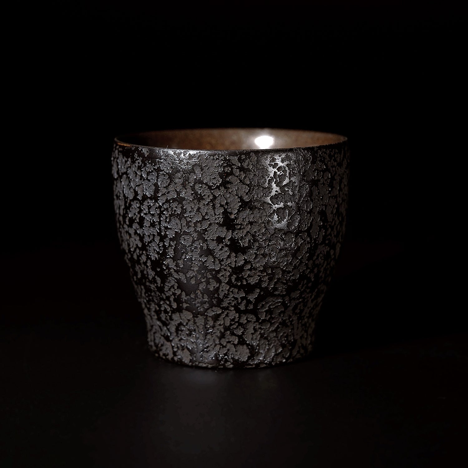 松本光太　Zoukokuぐい呑み　内錫　柔　MMKGN050