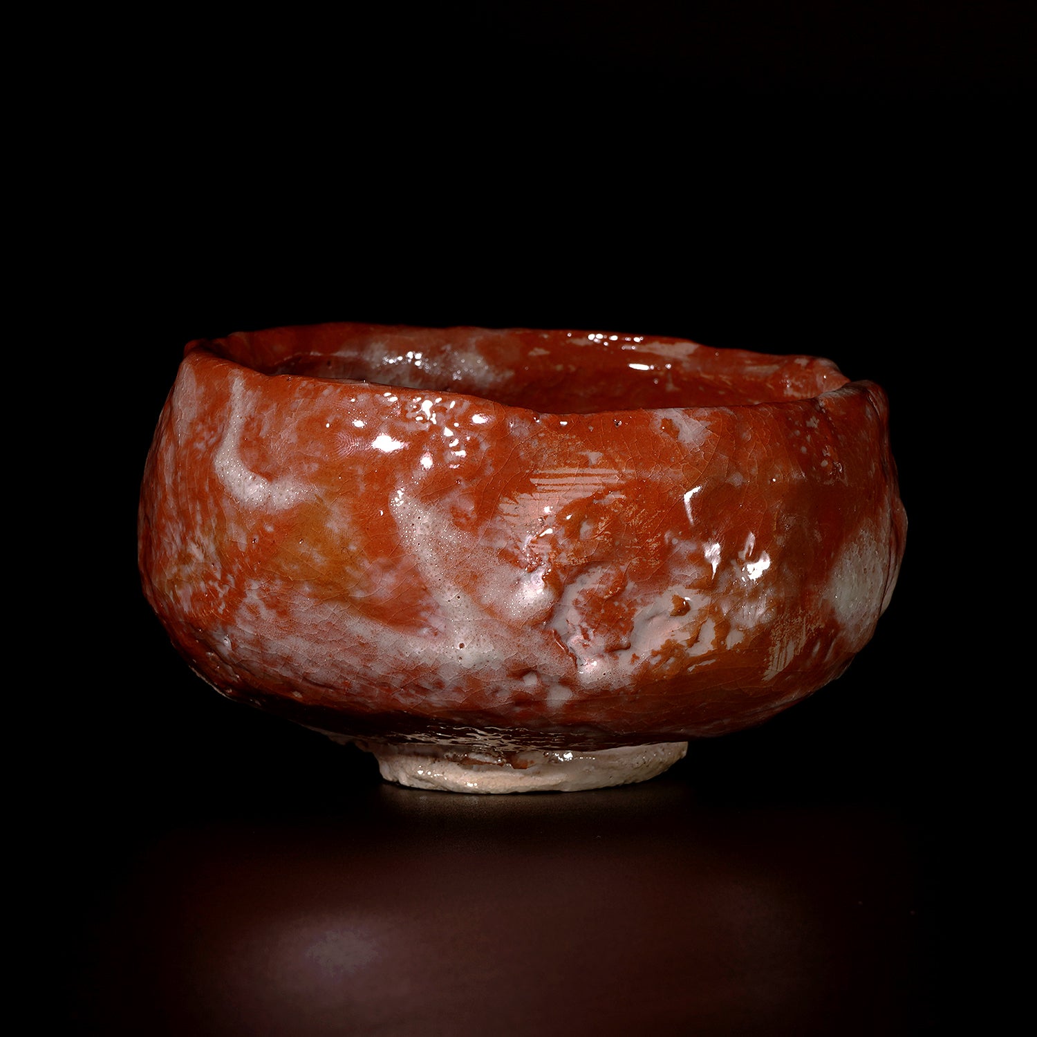 津田友子 赤茶盌（g-344） TSDTB137 – 白白庵（PAKUPAKUAN）