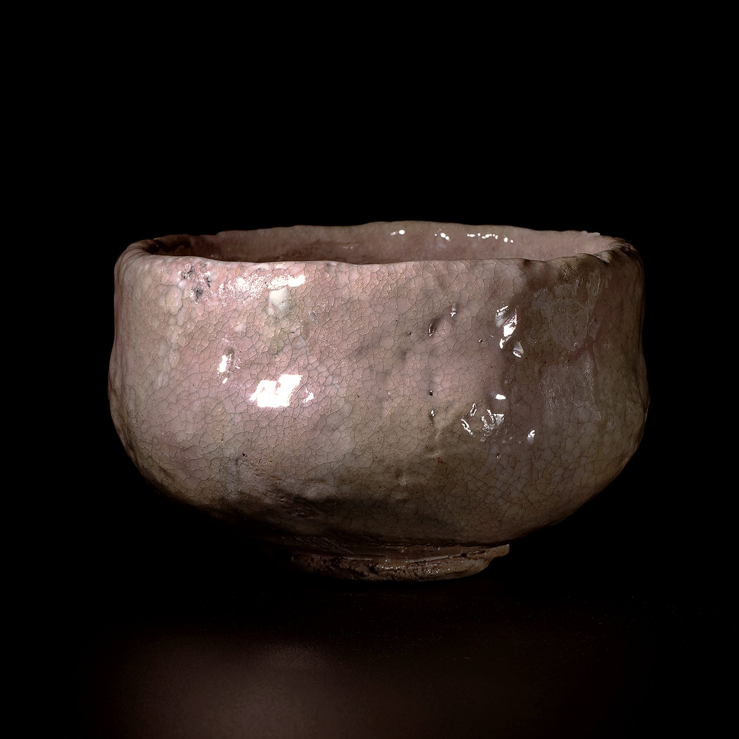 津田友子 赤茶盌 勅題「夢 初夢」（g-348） TSDTB141 – 白白庵