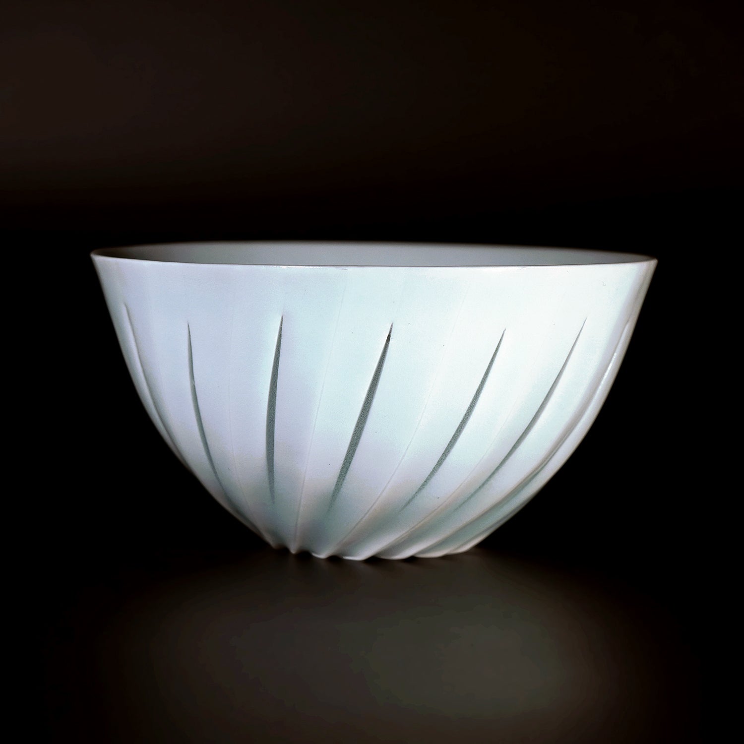 樽田裕史 光ノ渦 面取 抹茶碗 TRTTB036 – 白白庵（PAKUPAKUAN）