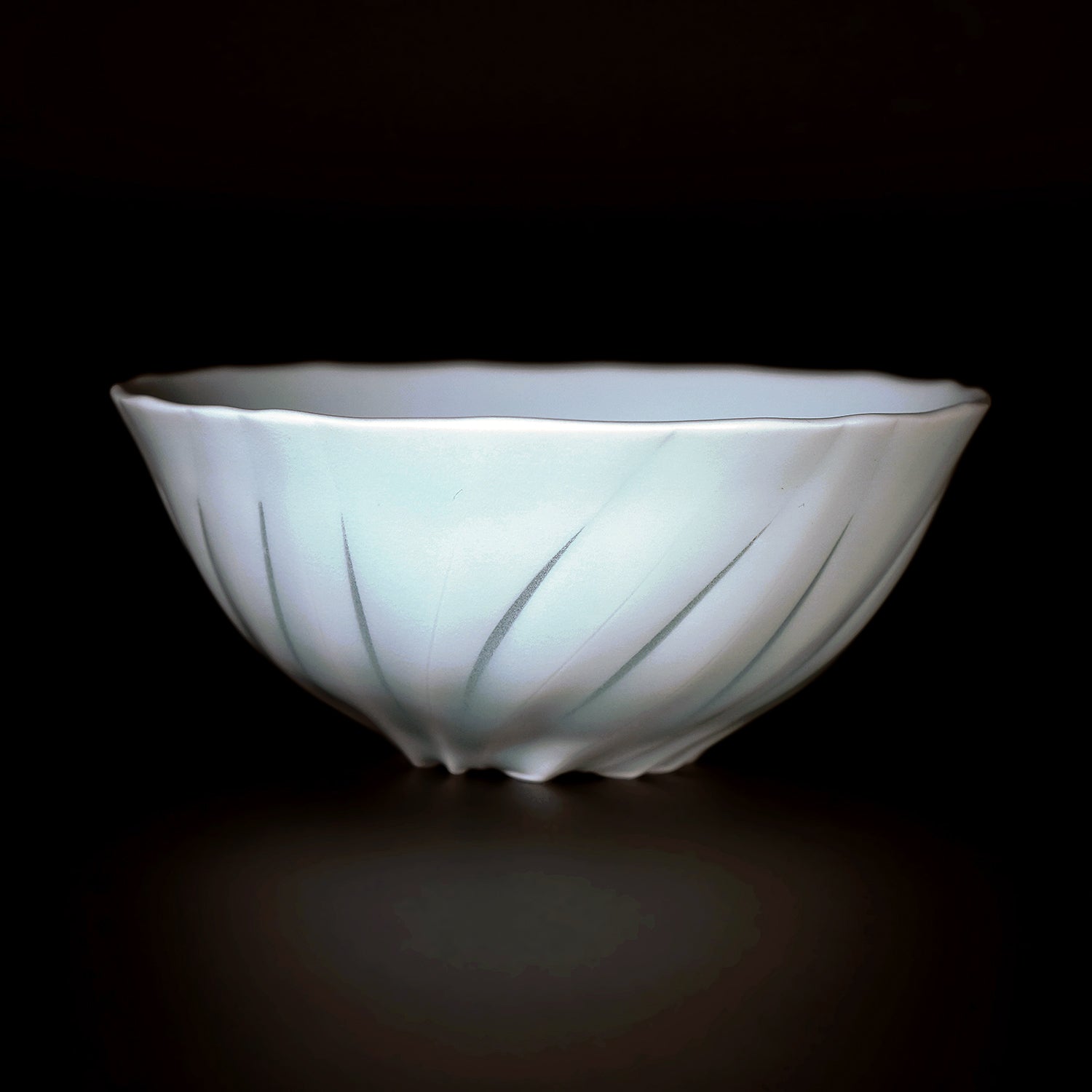 樽田裕史 光纏ウ 面取 抹茶碗 TRTTB039 – 白白庵（PAKUPAKUAN）