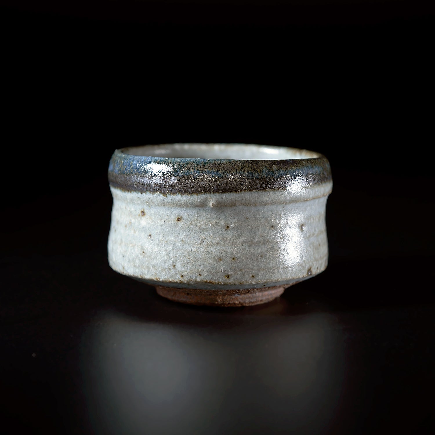 【期間限定】《Life with the Bloom》伊藤千穂　錆呉須ぐい呑　ITCBGN008