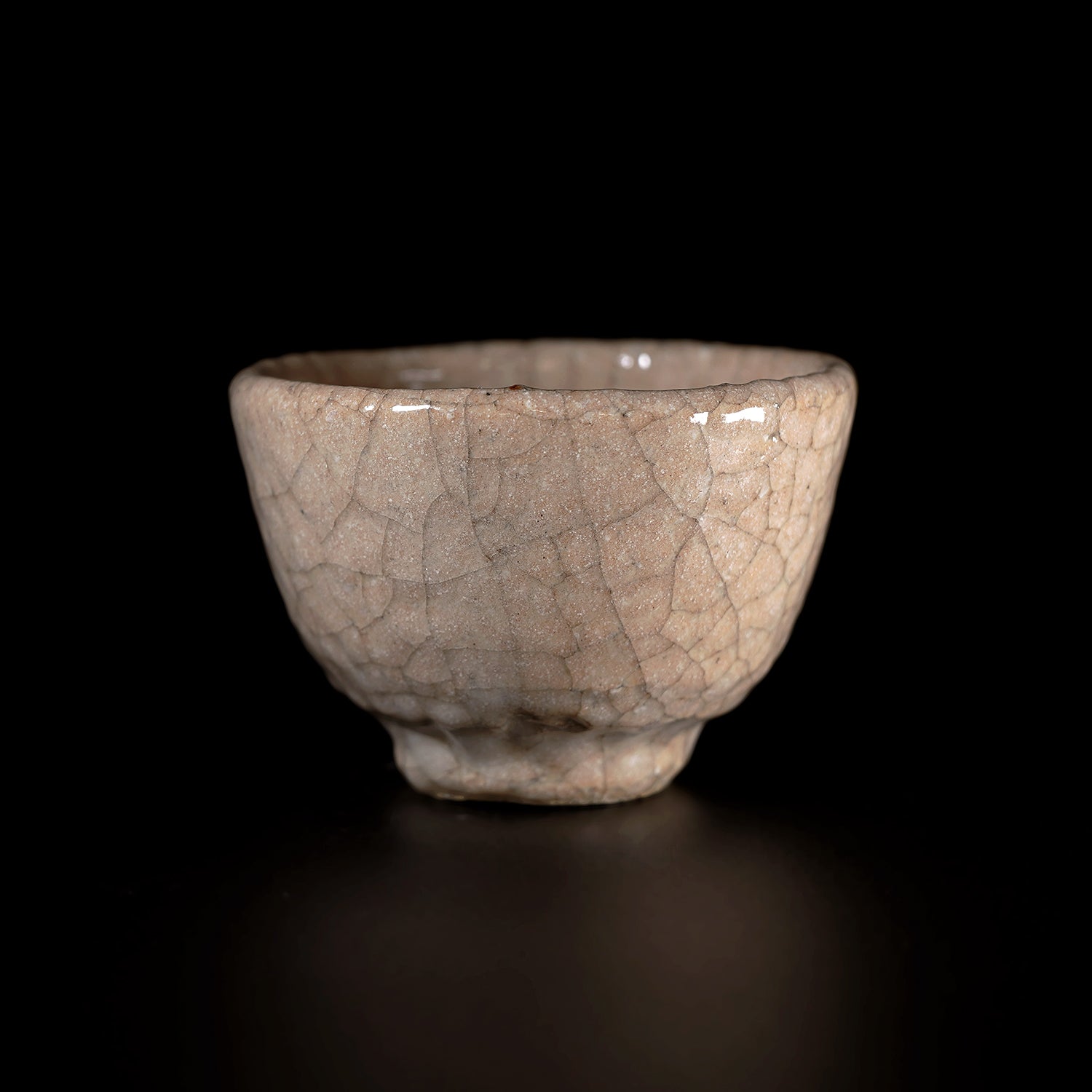 【期間限定】《Life with the Bloom》伊藤千穂　赤香梅花皮ぐい呑　ITCBGN019