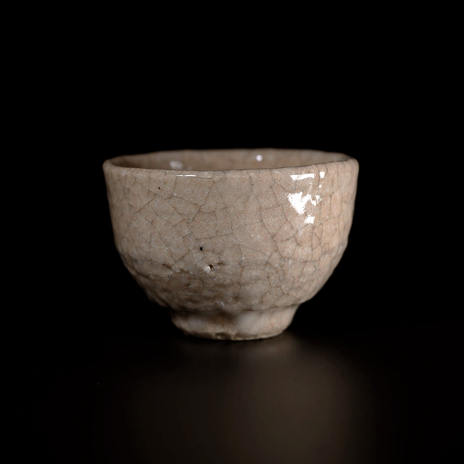 【期間限定】《Life with the Bloom》伊藤千穂　赤香梅花皮ぐい呑　ITCBGN020