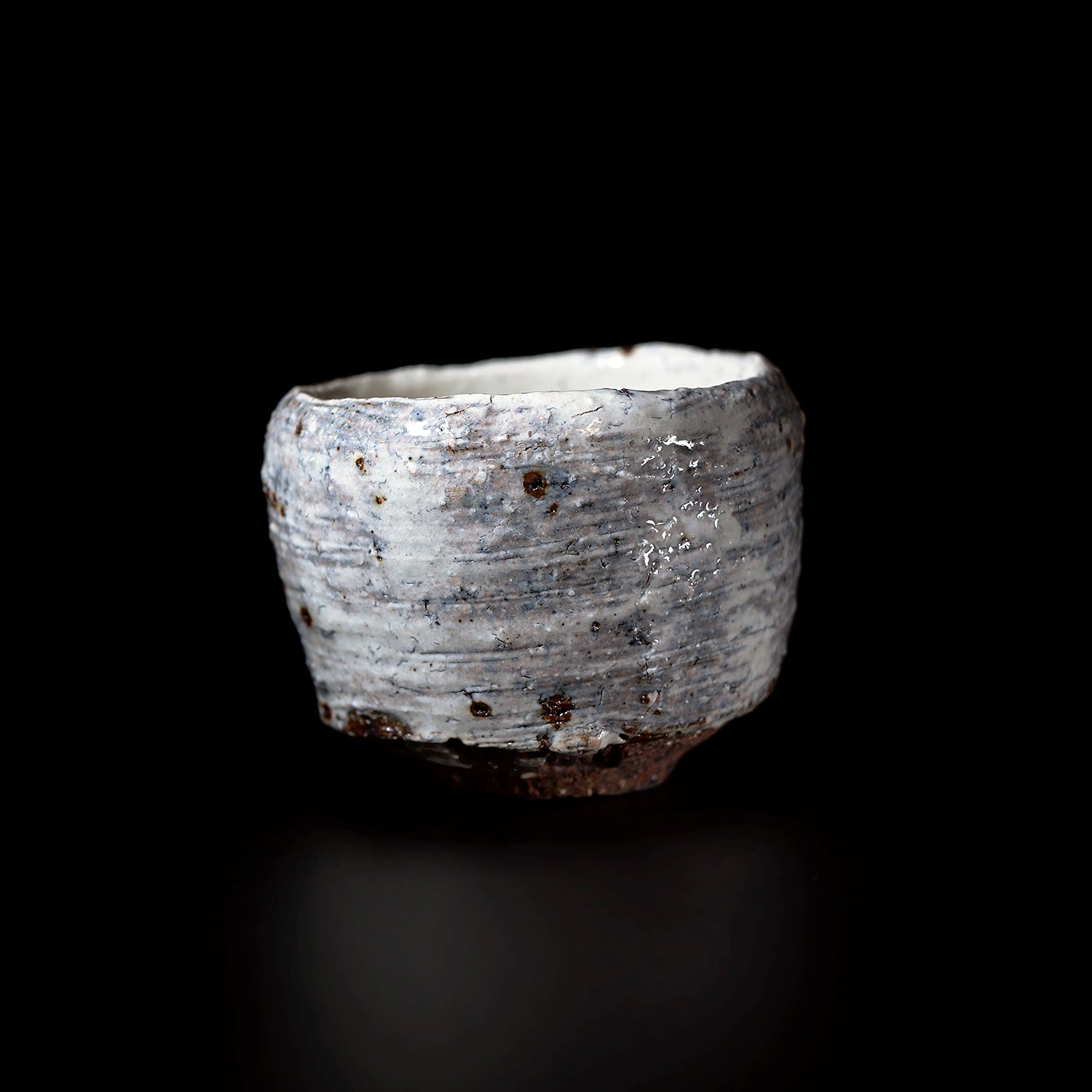 【期間限定】《Life with the Bloom》伊藤千穂　粉引ぐい呑　ITCBGN026