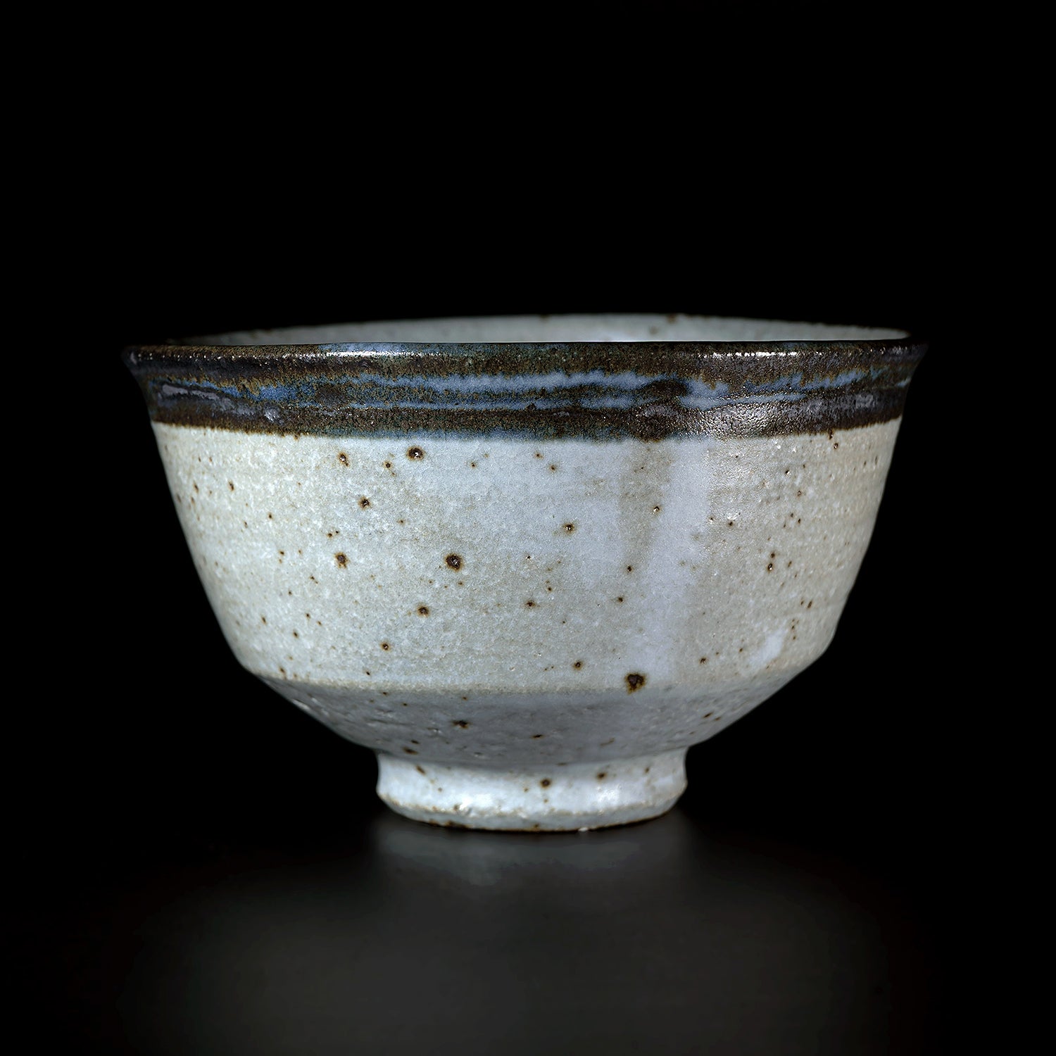 【期間限定】《Life with the Bloom》伊藤千穂　錆呉須茶碗　 ITCBTB002