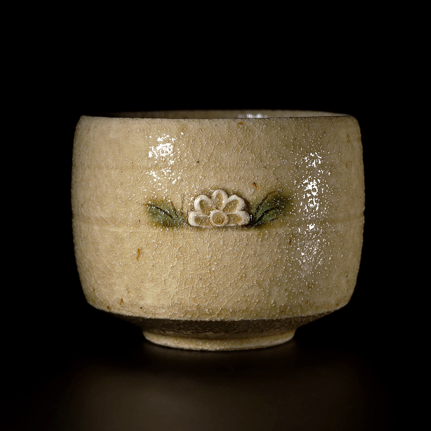 【期間限定】《Life with the Bloom》伊藤千穂　黄瀬戸茶碗　ITCBTB014