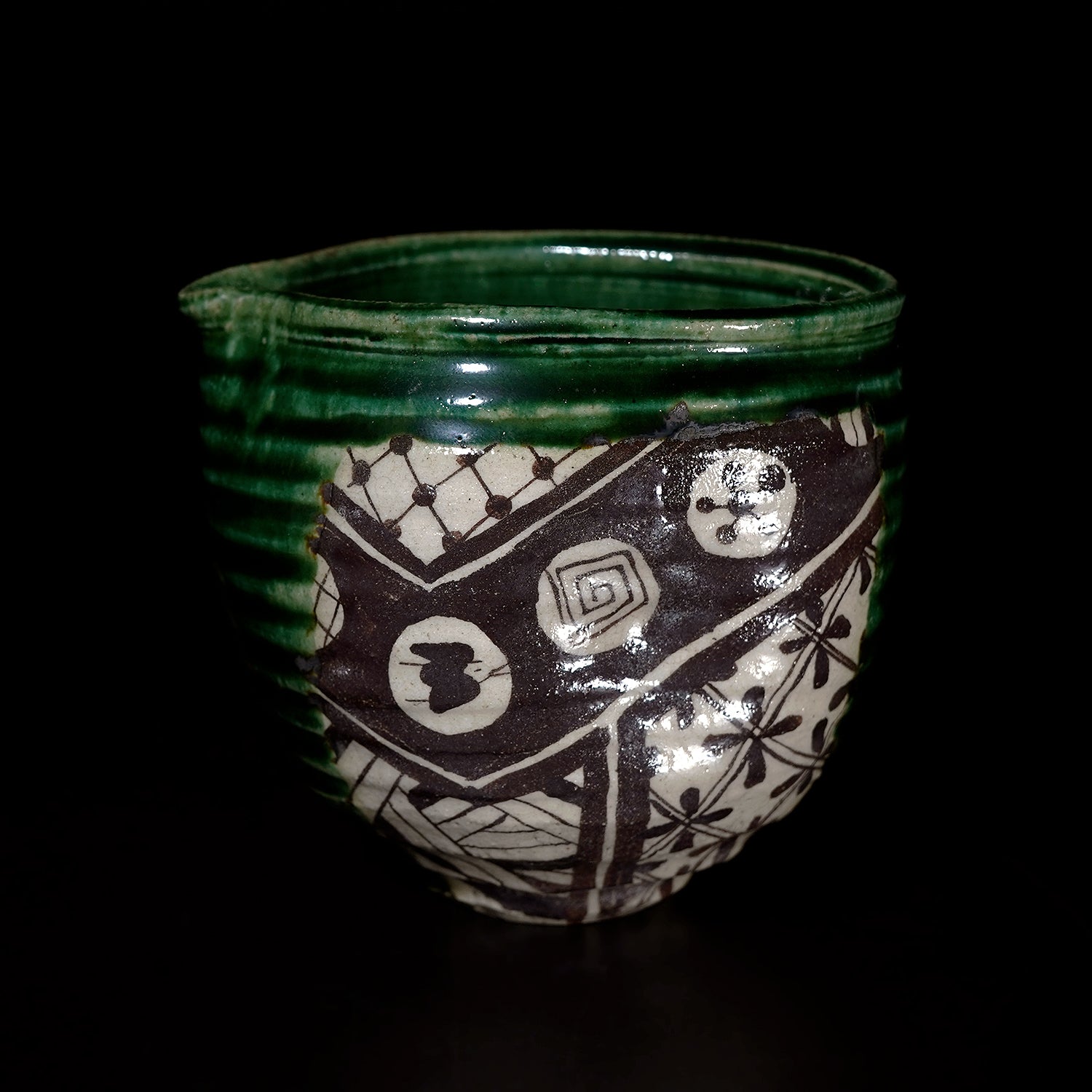 【期間限定】《Life with the Bloom》伊藤千穂　織部片口　ITCBSK004