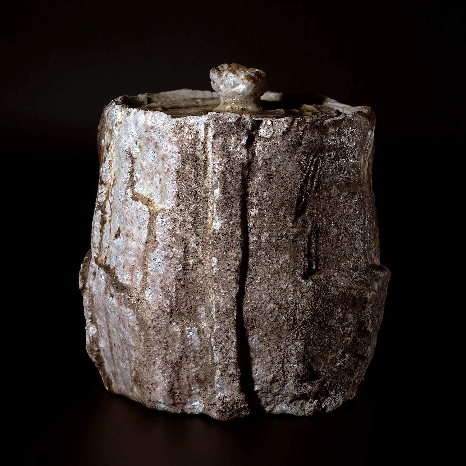 篠原希　窯変シノギ水指　SHNTI005P