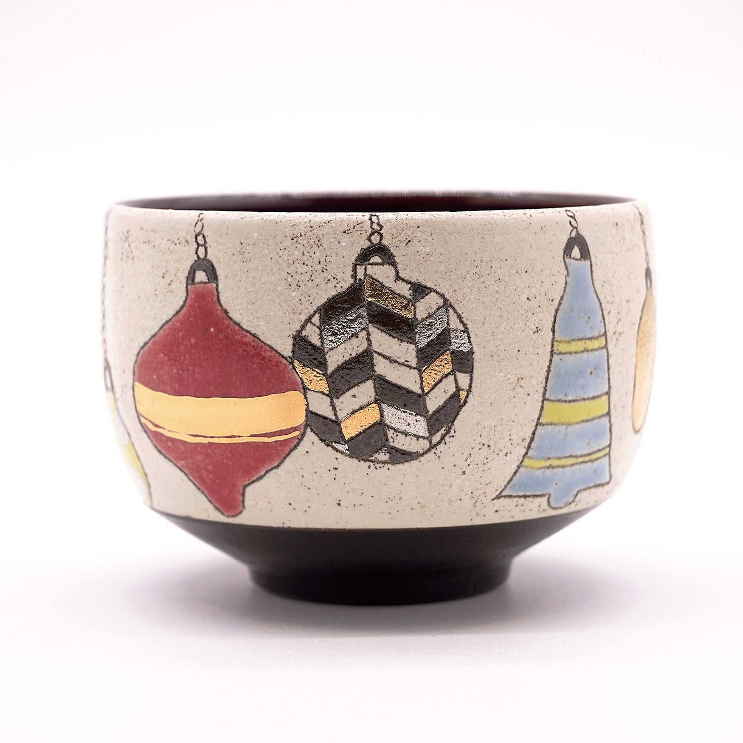 【期間限定】《Life with the Bloom》伊藤千穂　茶碗「Christmas ornament」　ITCBTB023