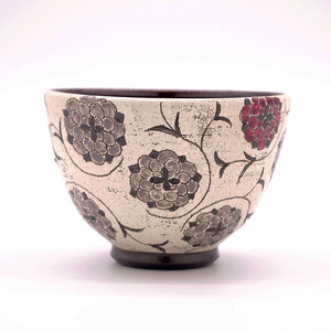 伊藤千穂 茶碗「アラベスクダリア」 ITCTB050P – 白白庵（PAKUPAKUAN）