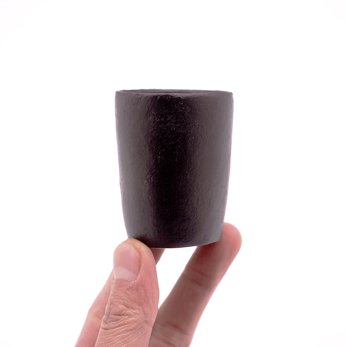 小野澤弘一　陶漆黒彩　盃　ONZGN016P