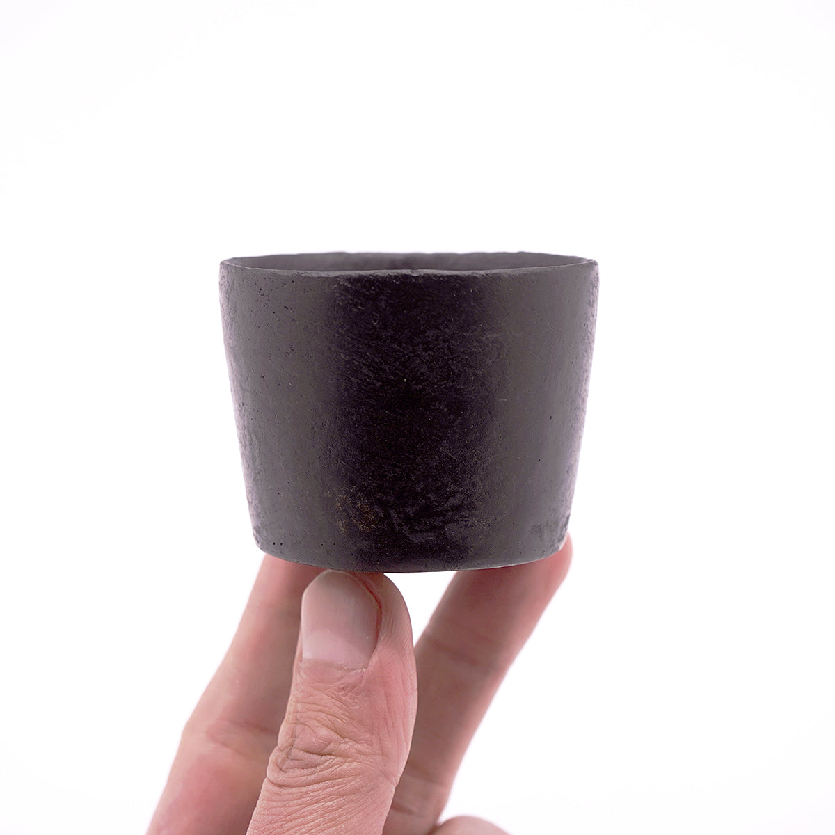 小野澤弘一　陶漆黒彩　盃　ONZGN017P