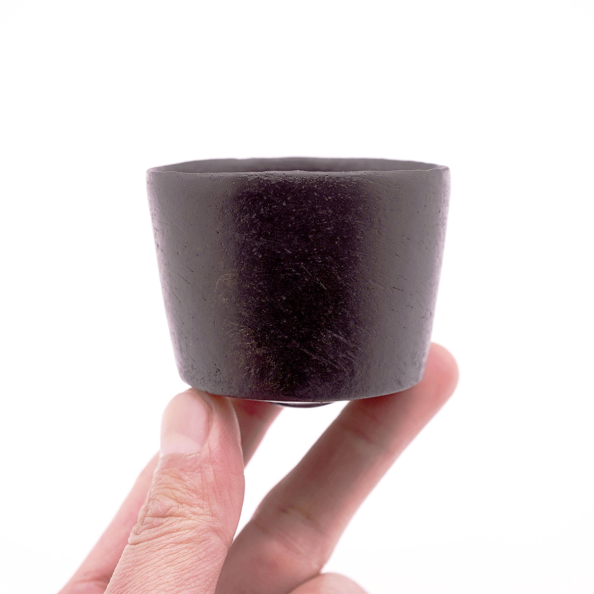 小野澤弘一　陶漆黒彩　盃　ONZGN018P