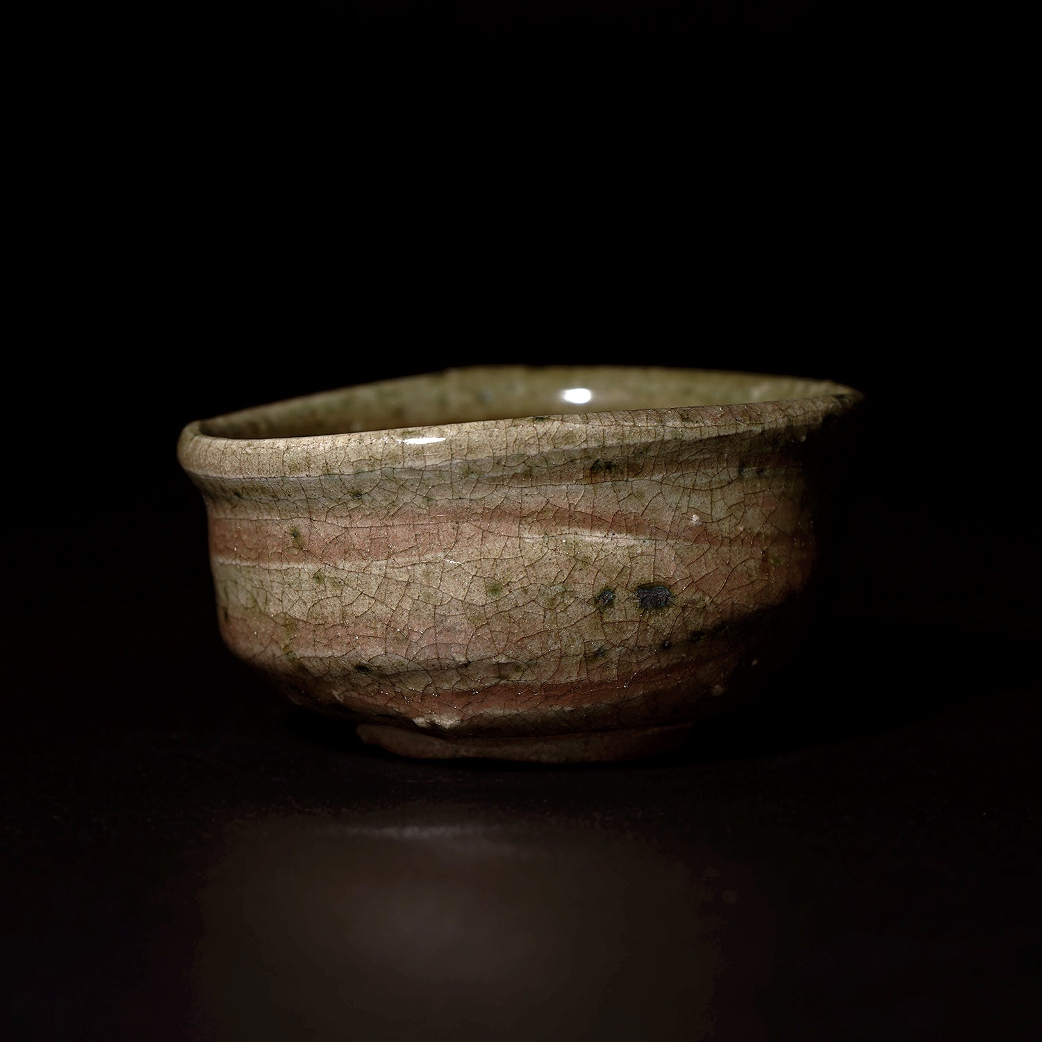寺田鉄平 窯変織部ぐい吞 TRDGN105 – 白白庵（PAKUPAKUAN）