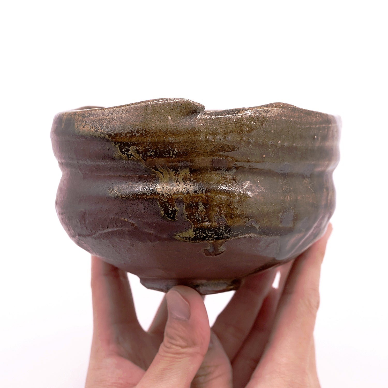 大上裕樹　赤ドベ茶盌　OGYTB019P