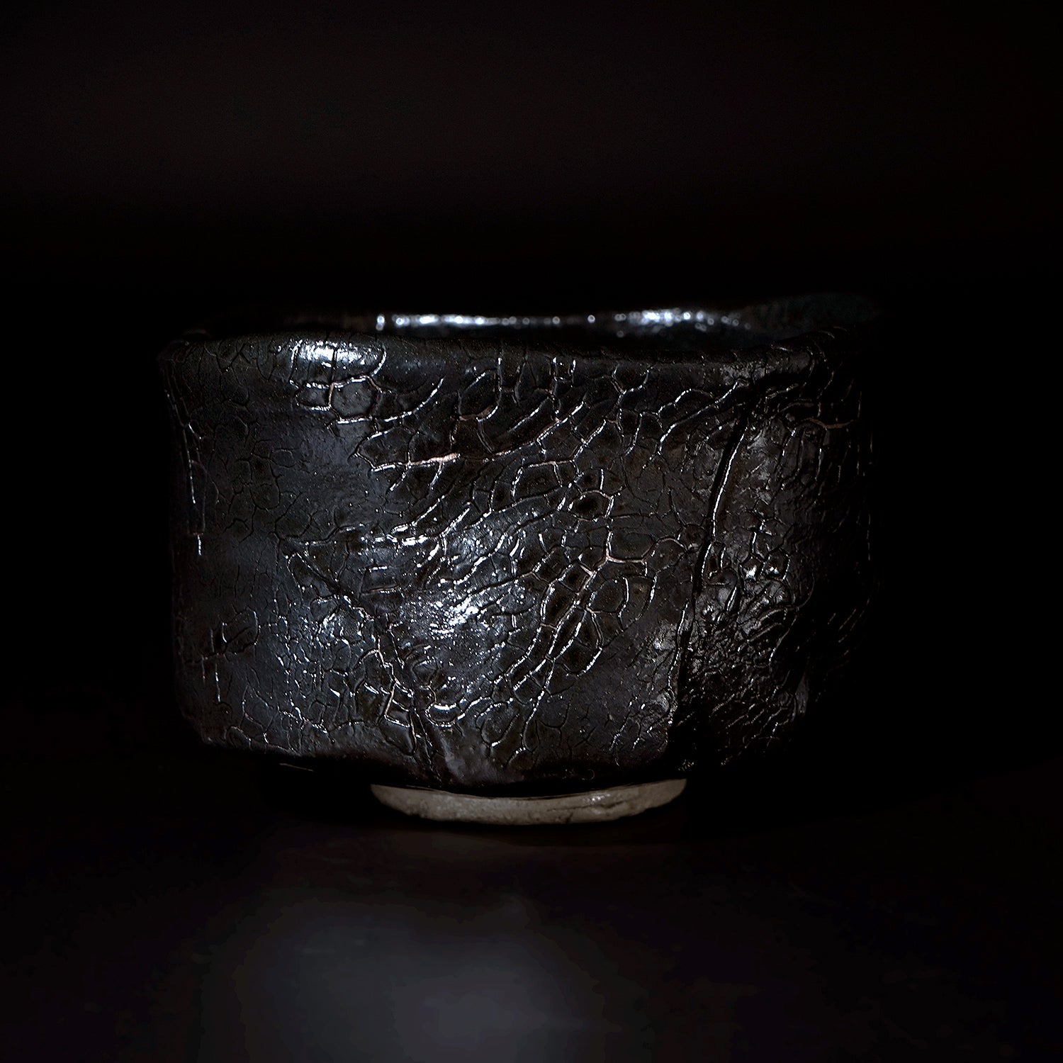 寺田鉄平　瀬戸黒茶盌　TRDTB134