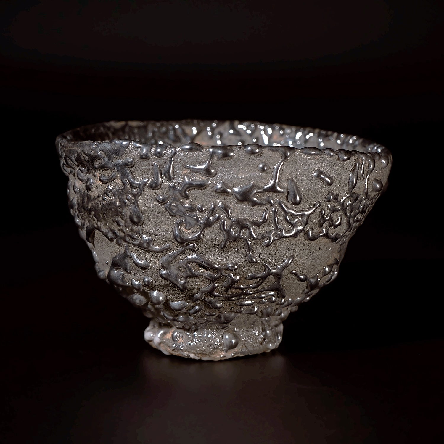 谷本洋　プラチナ彩茶盌　TMYTB009P