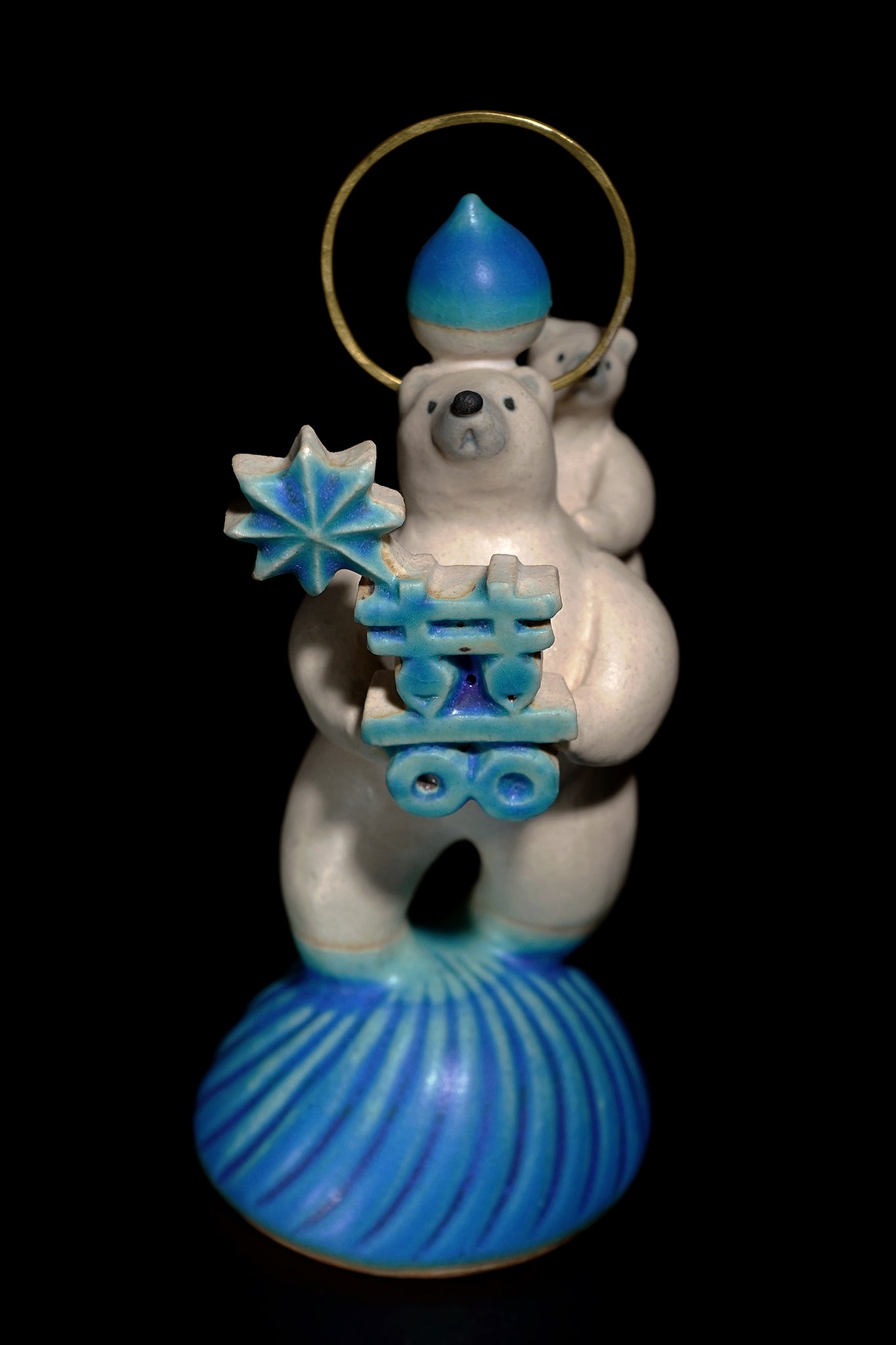 期間限定】《干支物☆縁起物展 2025》足田メロウ 喜クマ ASMHOB001