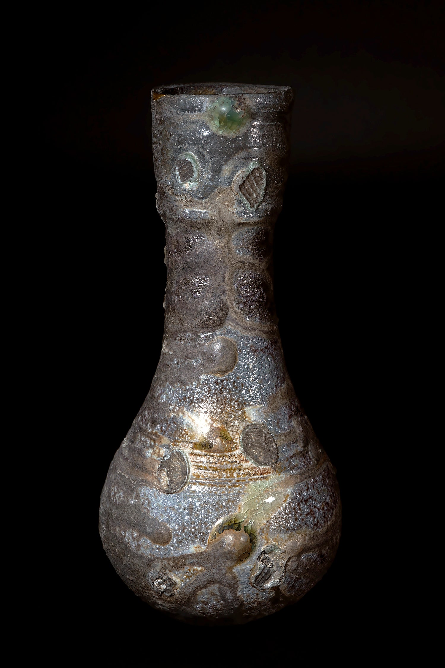 谷本洋　伊賀花入（金継ぎ）　TMYFV008P