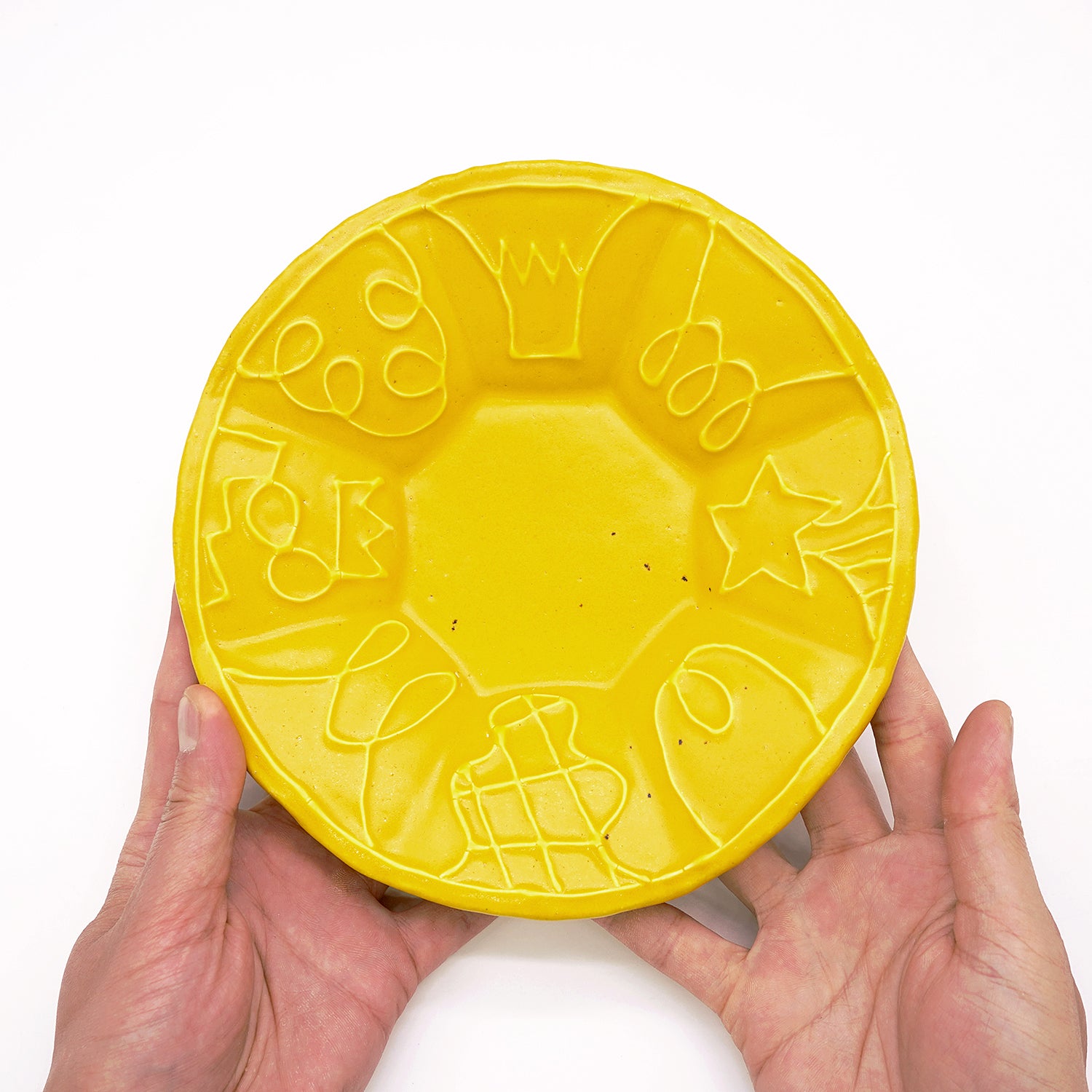 栢野紀文　花弁皿　KYKPL100