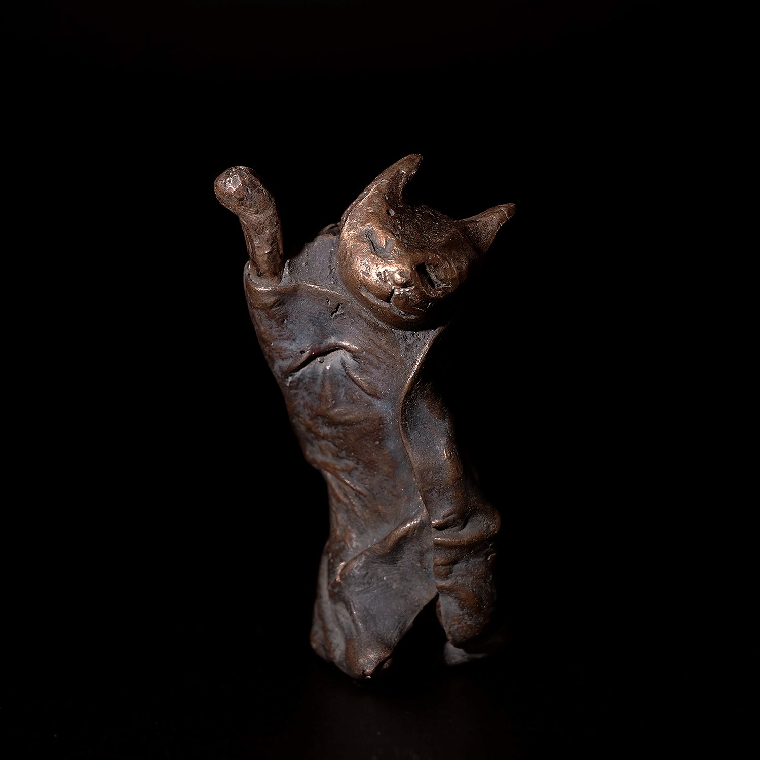 期間限定】《干支物☆縁起物展 2025》梶浦聖子 「つつみ招き猫