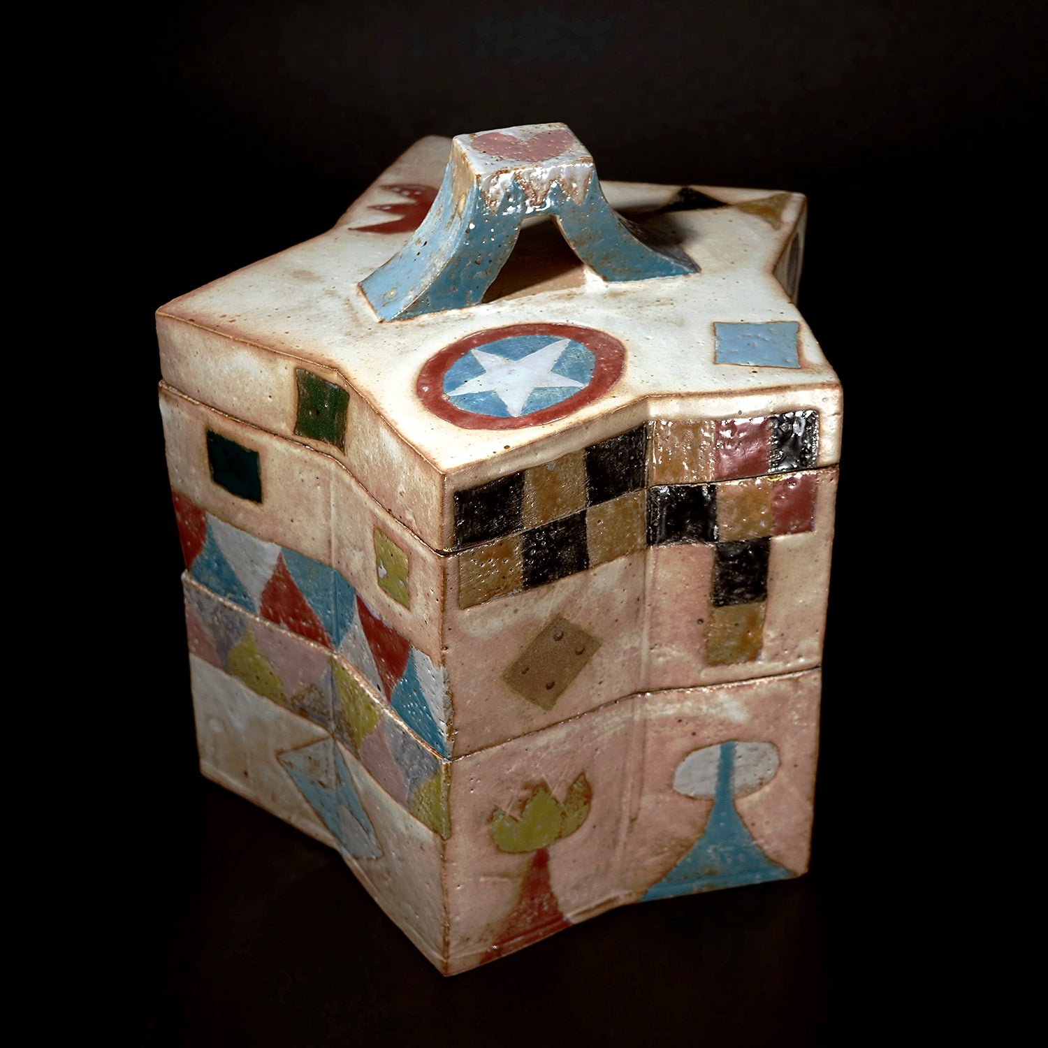 栢野紀文　星二段重箱　KYKTI015