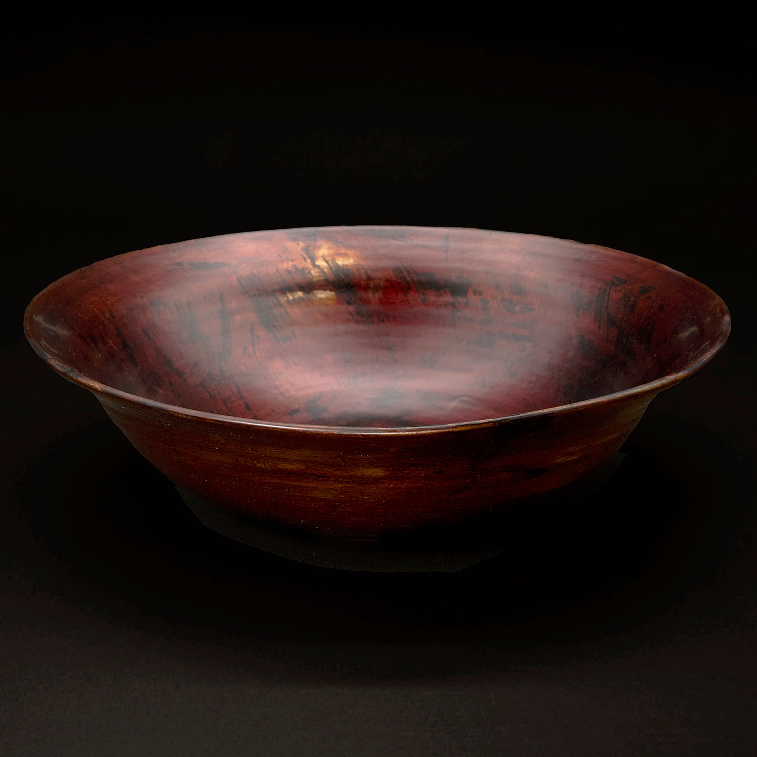 菱田賢治 白檀塗陶漆大鉢 HSDPL006P – 白白庵（PAKUPAKUAN）