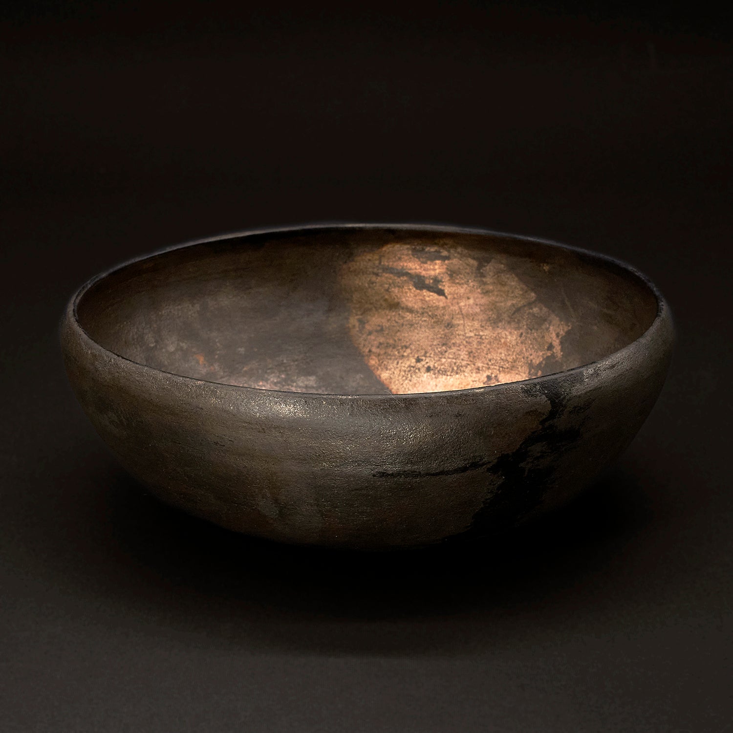 菱田賢治 硫化銀彩陶漆鉢 HSDPL008P – 白白庵（PAKUPAKUAN）